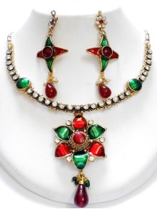 Polki Jewellery Set